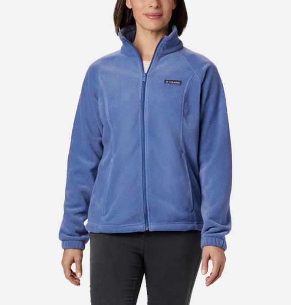Columbia Benton Springs Fleece Jacket Women Blue USA (US1465916)